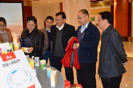 江西省藥監(jiān)局吳維副局長(zhǎng)到仁和集團(tuán)調(diào)研